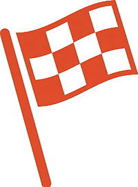 Checkered flag icon