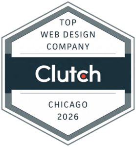 Top Web Design Company - Clutch 2026 Award badge