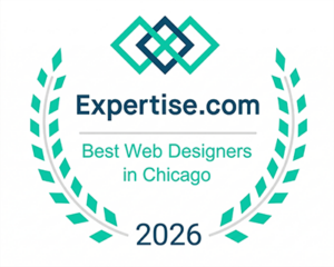 Best Web Designers in Chicago 2026 Expertise.com badge